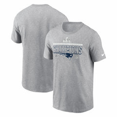 New England Patriots Nike 2025 AFC Champions Locker Room Trophy Collection Tall T-Shirt