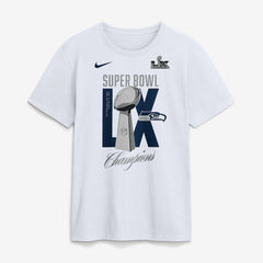 Seattle Seahawks Nike Super Bowl LX Champions Lombardi Trophy T-Shirt