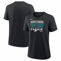 Philadelphia Eagles Nike Women's 2025 NFC East Division Champions Locker Room Trophy Collection T-Shirt