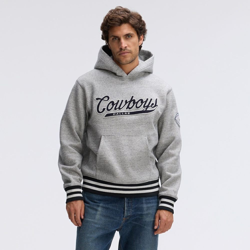 Dallas Cowboys Fanatics IconicFleece Tipped Hoodie