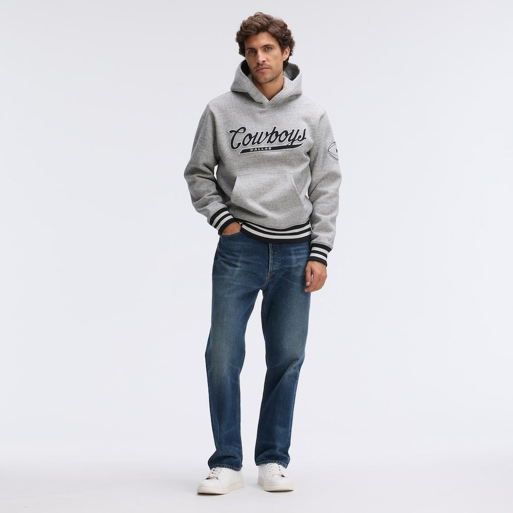 Dallas Cowboys Fanatics IconicFleece Tipped Hoodie