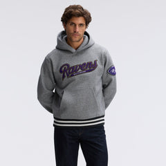 Baltimore Ravens Fanatics IconicFleece Tipped Hoodie