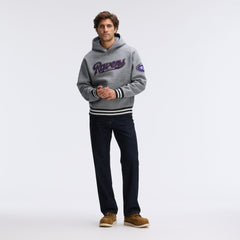 Baltimore Ravens Fanatics IconicFleece Tipped Hoodie