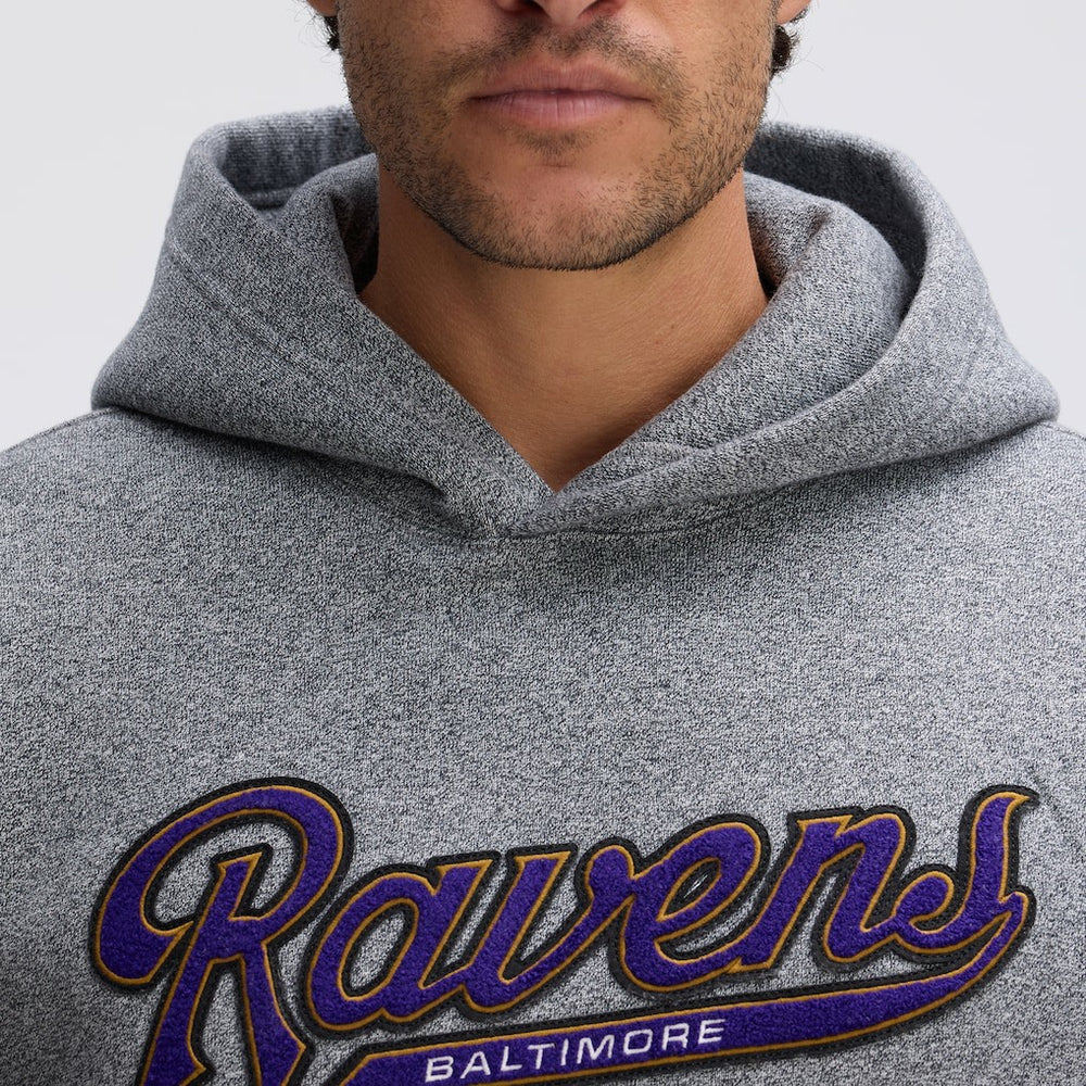 Baltimore Ravens Fanatics IconicFleece Tipped Hoodie
