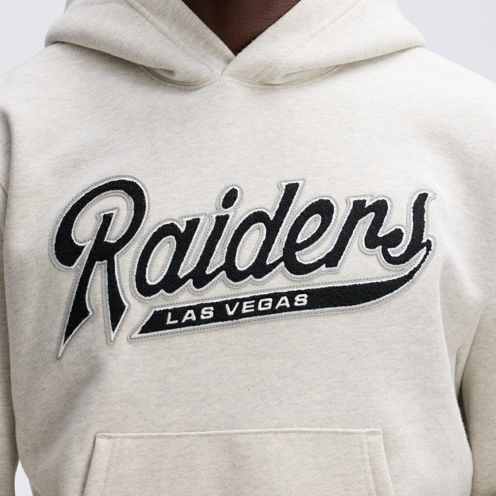 Las Vegas Raiders Fanatics IconicFleece Tipped Hoodie