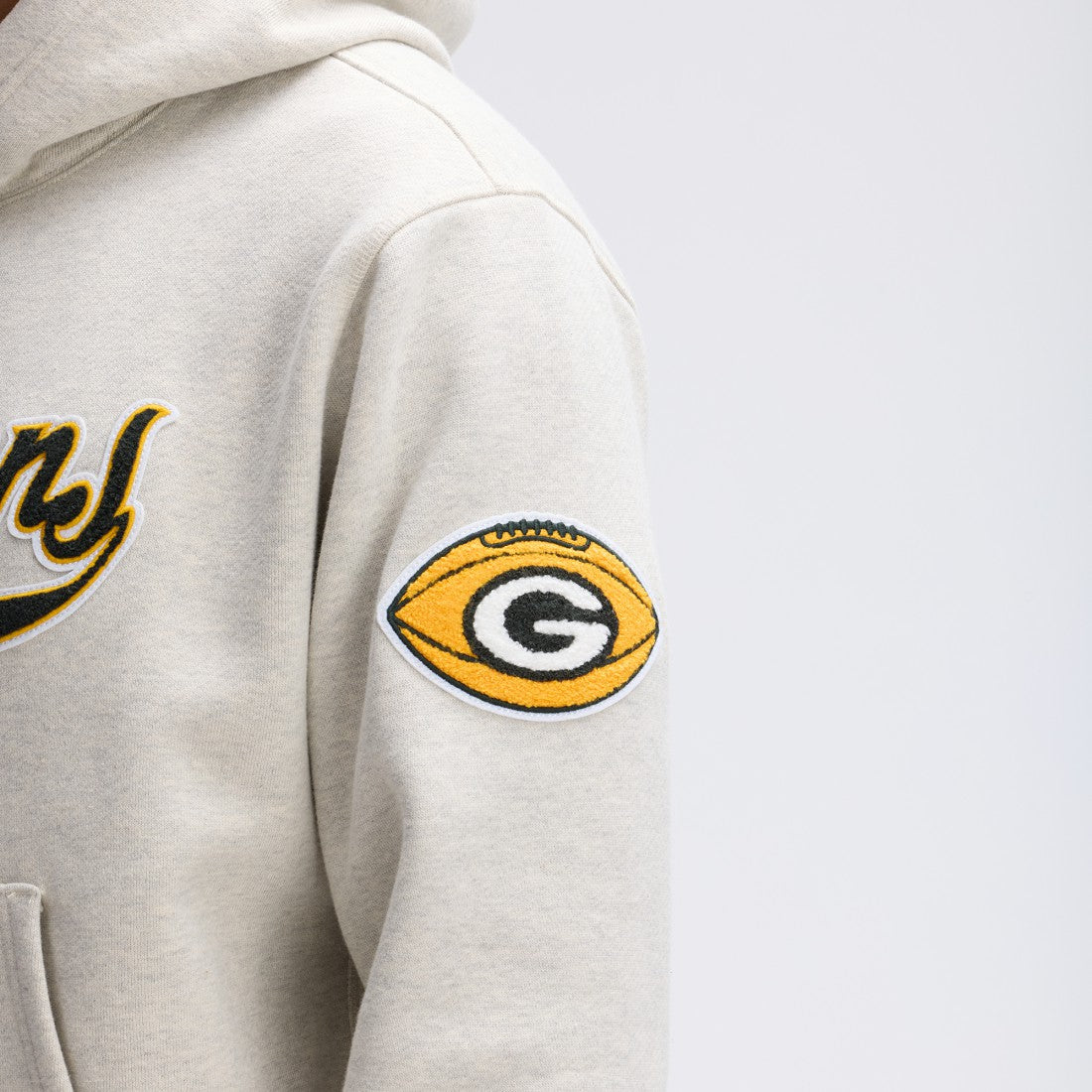 Green Bay Packers Fanatics IconicFleece Tipped Hoodie