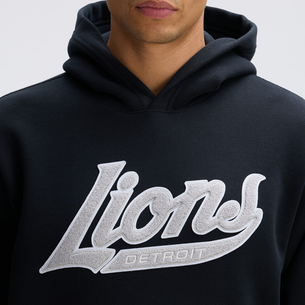 Detroit Lions Fanatics IconicFleece Tipped Hoodie