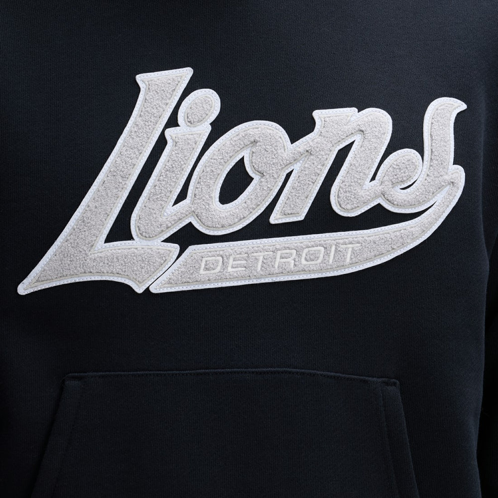 Detroit Lions Fanatics IconicFleece Tipped Hoodie
