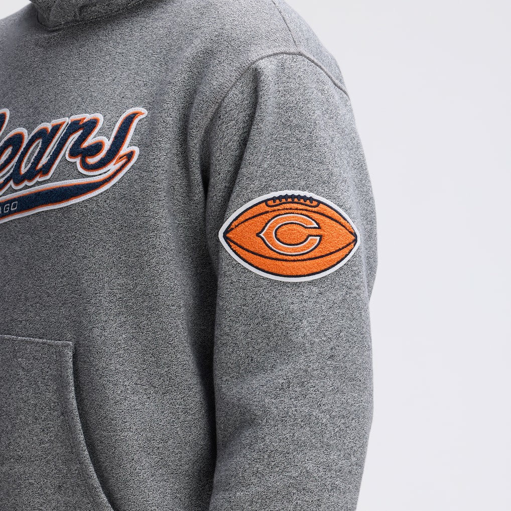 Chicago Bears Fanatics IconicFleece Tipped Hoodie