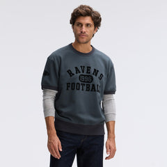 Baltimore Ravens Fanatics IconicFleece Short Sleeve Sweatshirt
