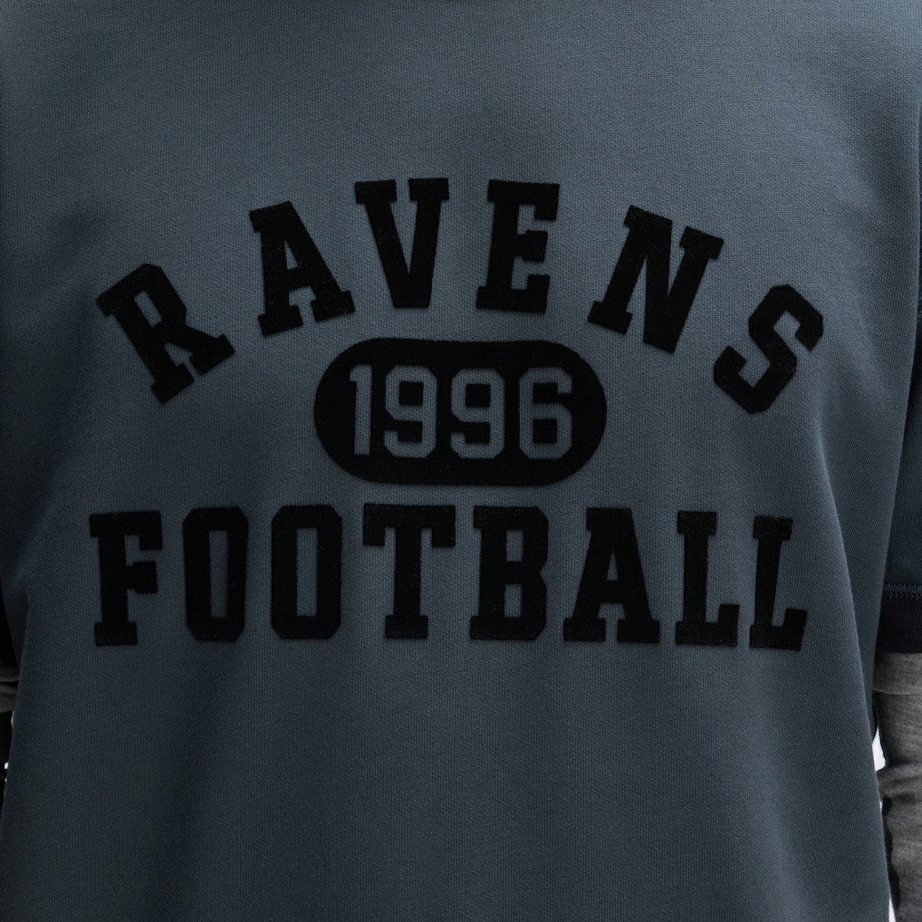Baltimore Ravens Fanatics IconicFleece Short Sleeve Sweatshirt