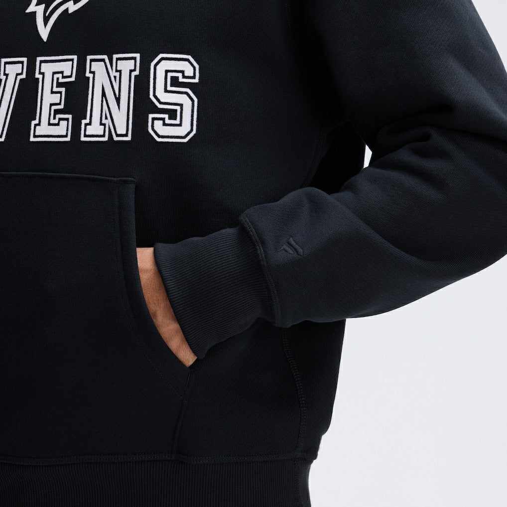 Baltimore Ravens Fanatics IconicFleece Flocked Hoodie