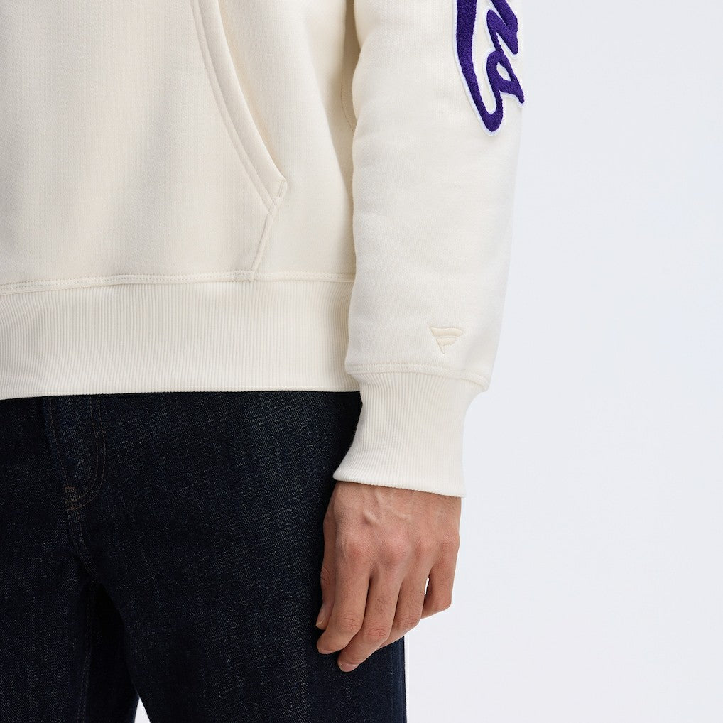 Baltimore Ravens Fanatics IconicFleece Letterman Hoodie