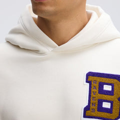 Baltimore Ravens Fanatics IconicFleece Letterman Hoodie