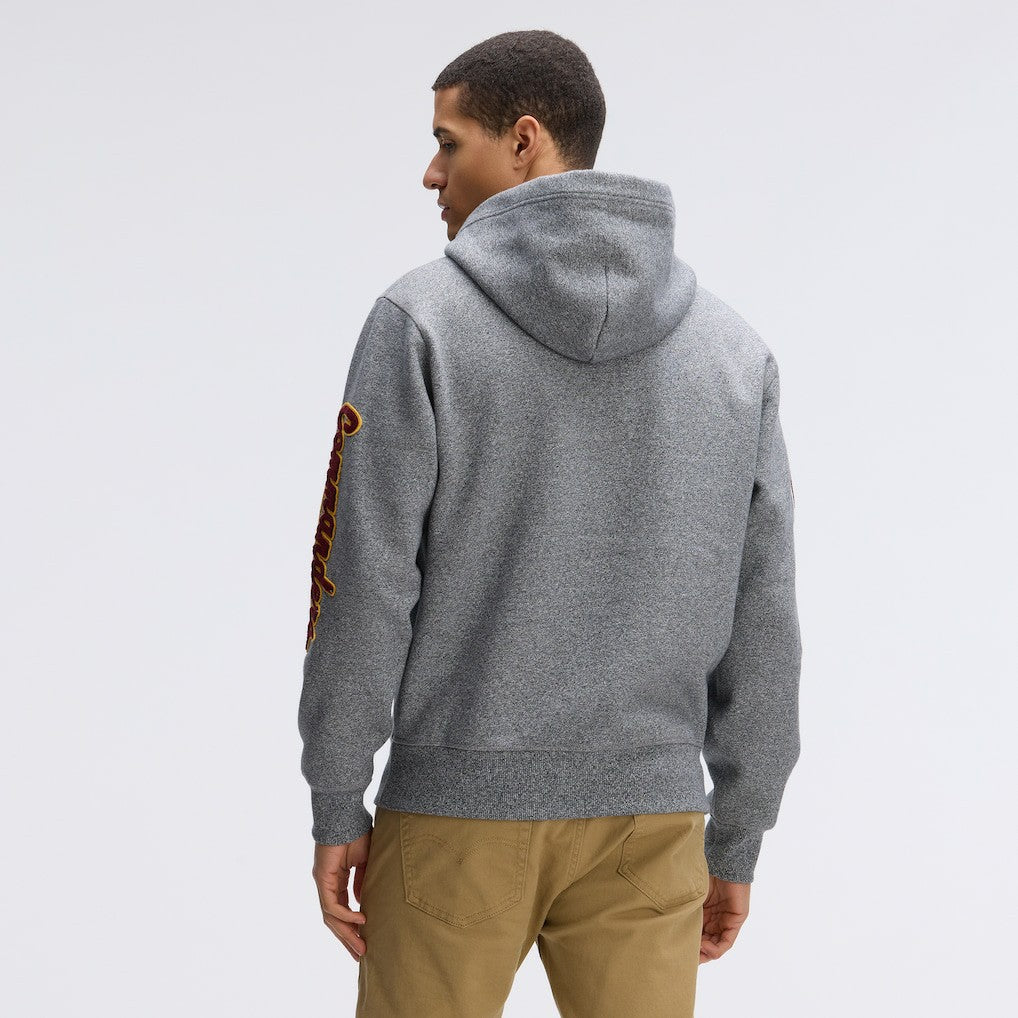 Washington Commanders Fanatics IconicFleece Letterman Hoodie