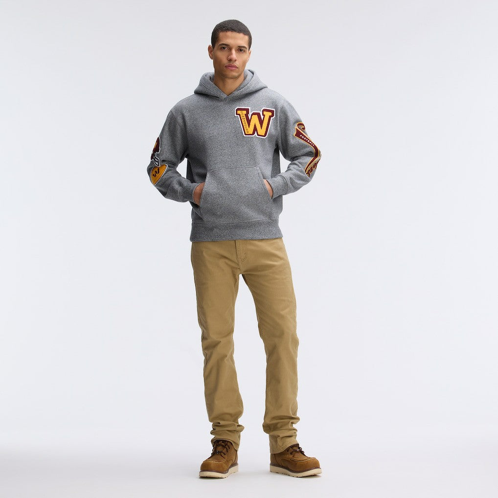 Washington Commanders Fanatics IconicFleece Letterman Hoodie