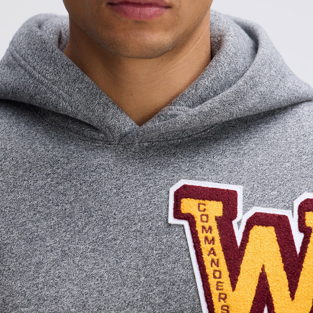 Washington Commanders Fanatics IconicFleece Letterman Hoodie