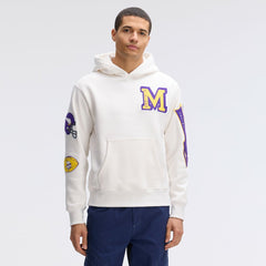 Minnesota Vikings Fanatics IconicFleece Letterman Hoodie