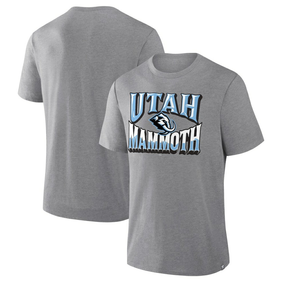 Utah Mammoth Fanatics Tribute Tri-Blend T-Shirt Sale