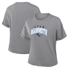 Utah Mammoth Fanatics Women's Tribute Tri-Blend Boxy T-Shirt Online