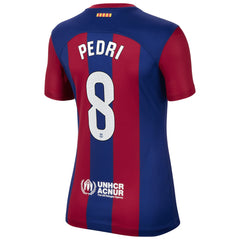 Pedri Barcelona Women's 2023/24 Home Replica Jersey Royal - Nike