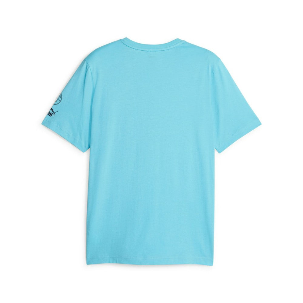 Manchester City FtblCore Graphic T-Shirt Sky Blue - Puma