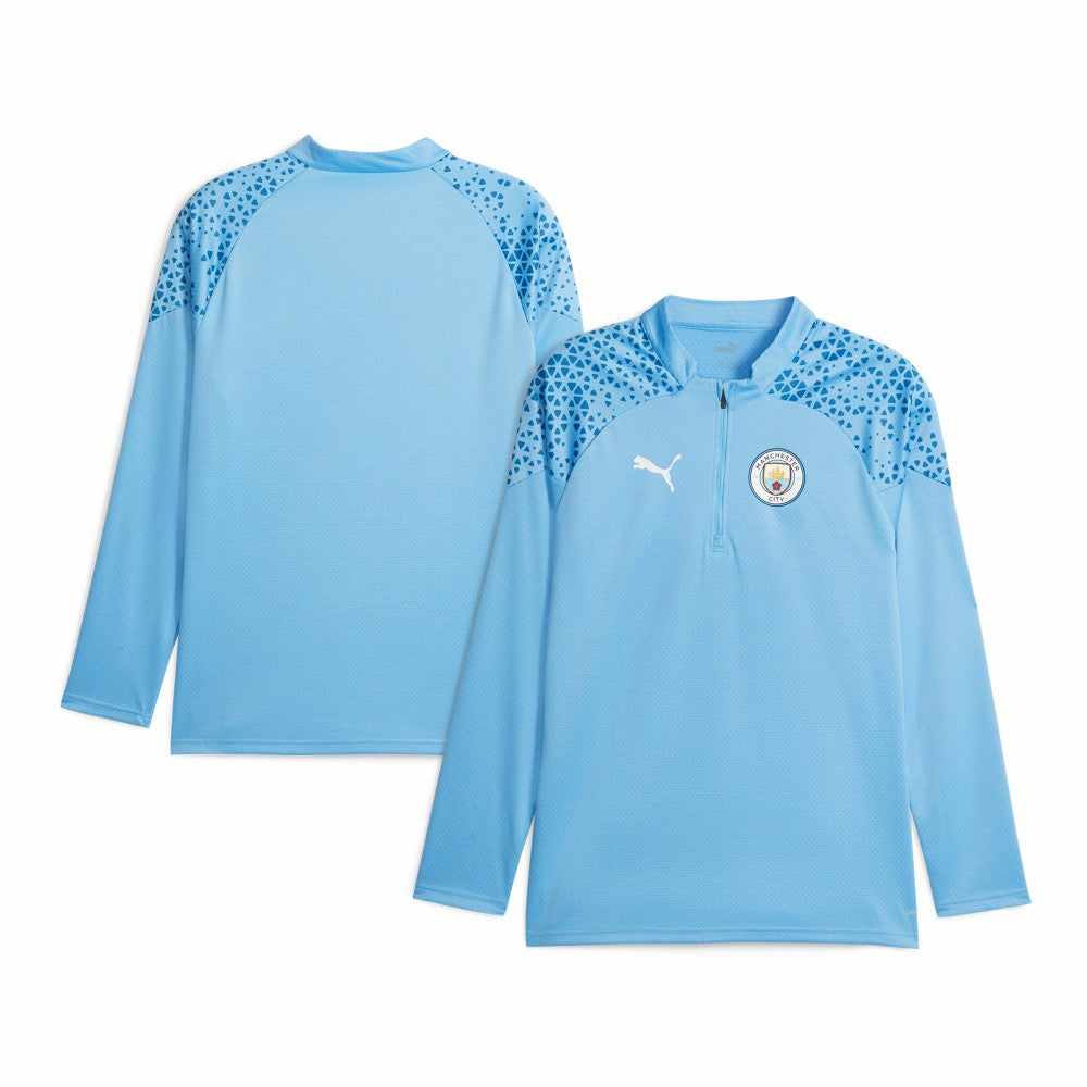 Manchester City 2023/24 Quarter-Zip Training Top Sky Blue - Puma