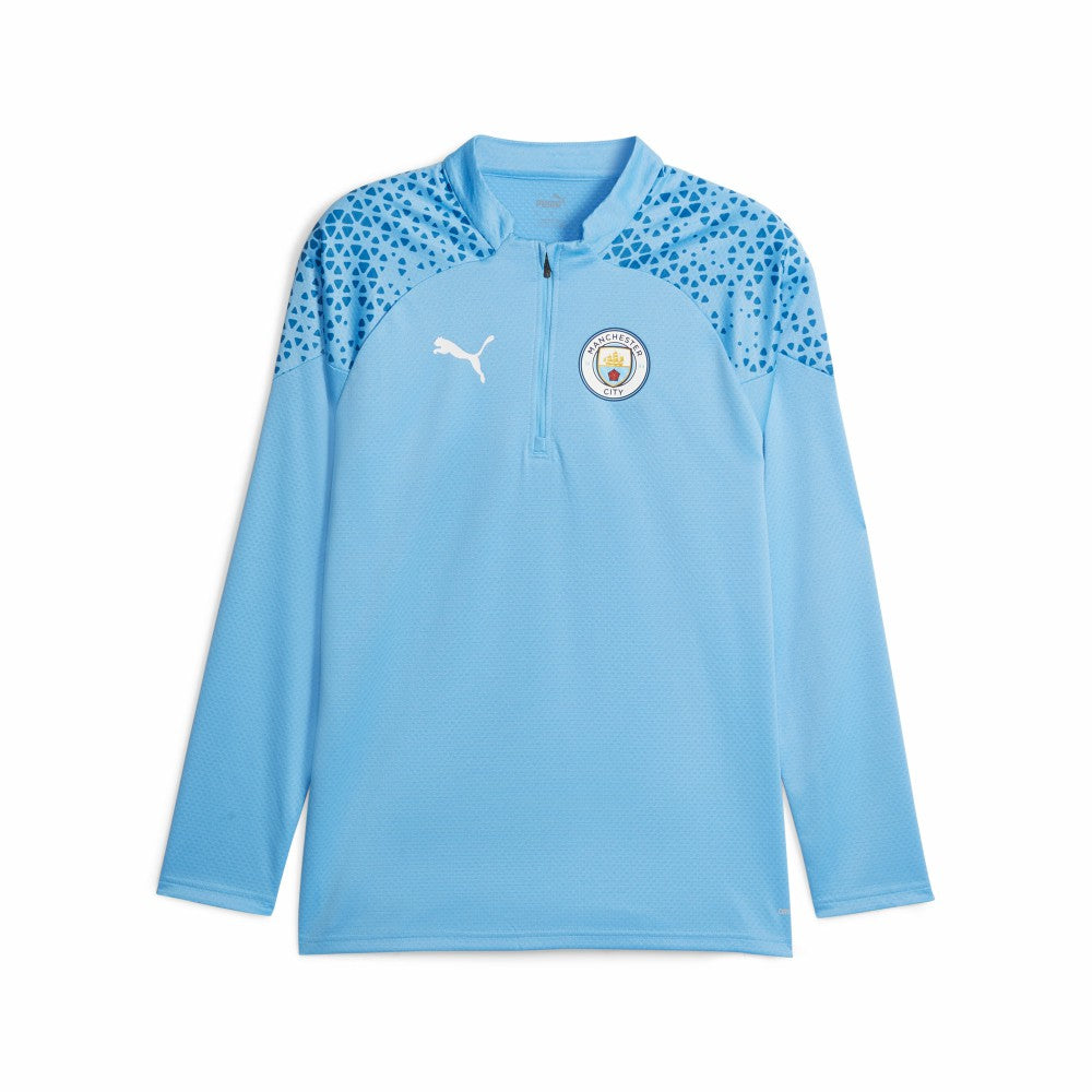 Manchester City 2023/24 Quarter-Zip Training Top Sky Blue - Puma