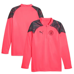 Manchester City 2023/24 Quarter-Zip Training Top Red - Puma