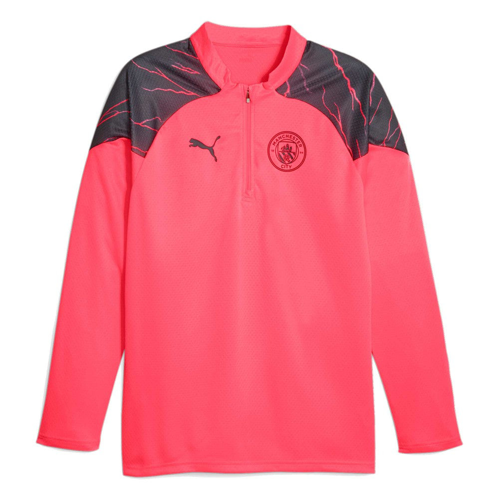 Manchester City 2023/24 Quarter-Zip Training Top Red - Puma