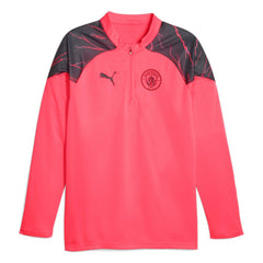 Manchester City 2023/24 Quarter-Zip Training Top Red - Puma