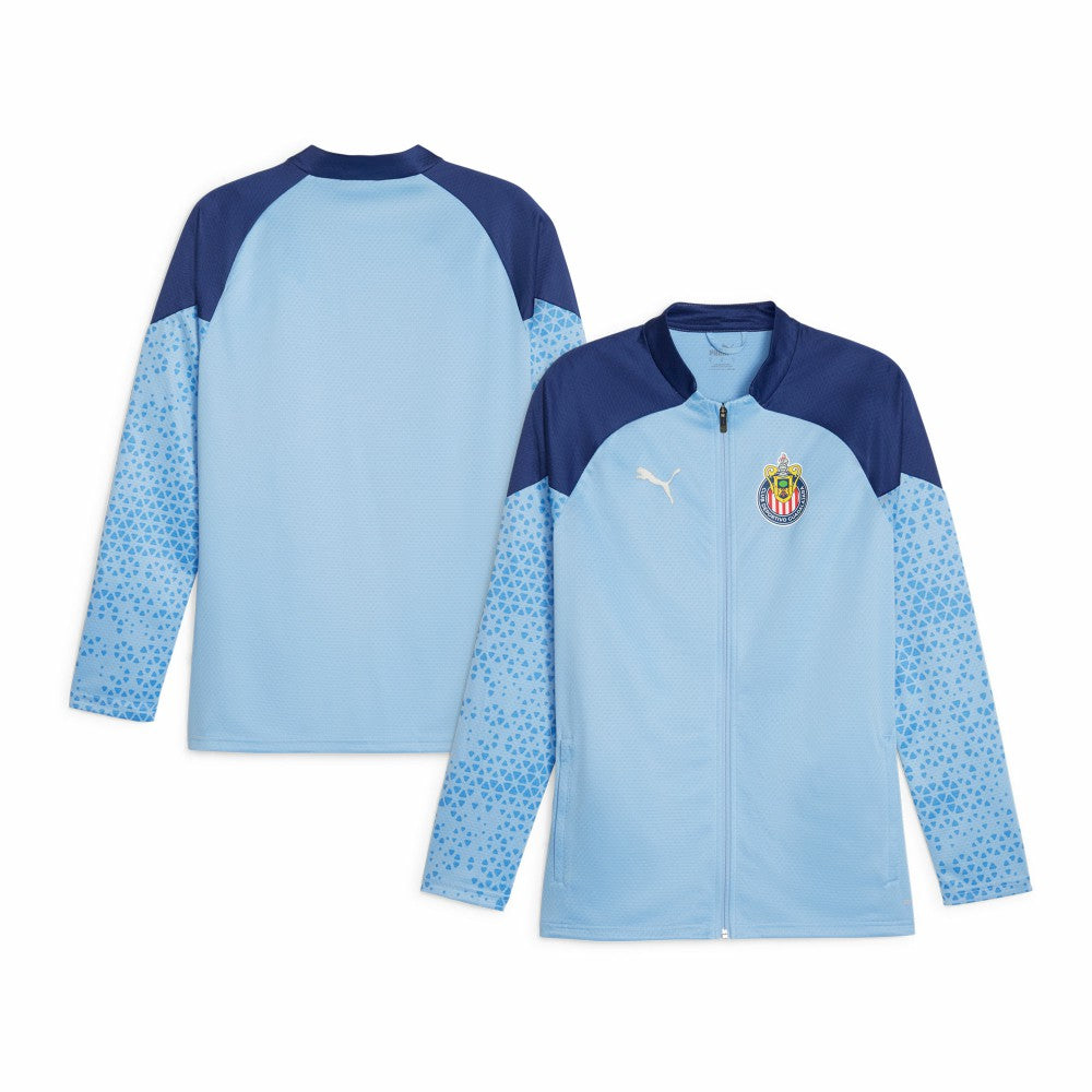 Chivas 2023/24 Full-Zip Training Top Light Blue - Puma