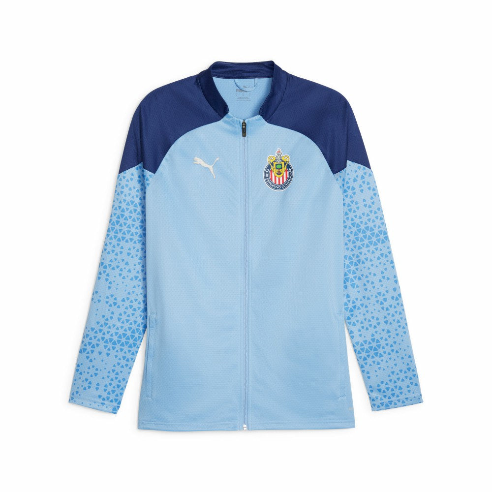 Chivas 2023/24 Full-Zip Training Top Light Blue - Puma