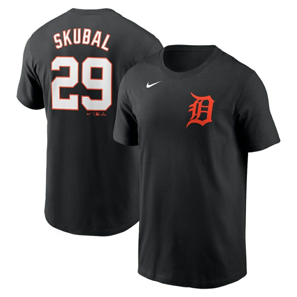 Tarik Skubal Detroit Tigers Nike Fuse Name & Number T-Shirt | MLB Discount