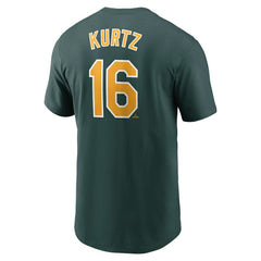 Nick Kurtz Athletics Nike Fuse Name & Number T-Shirt | MLB New