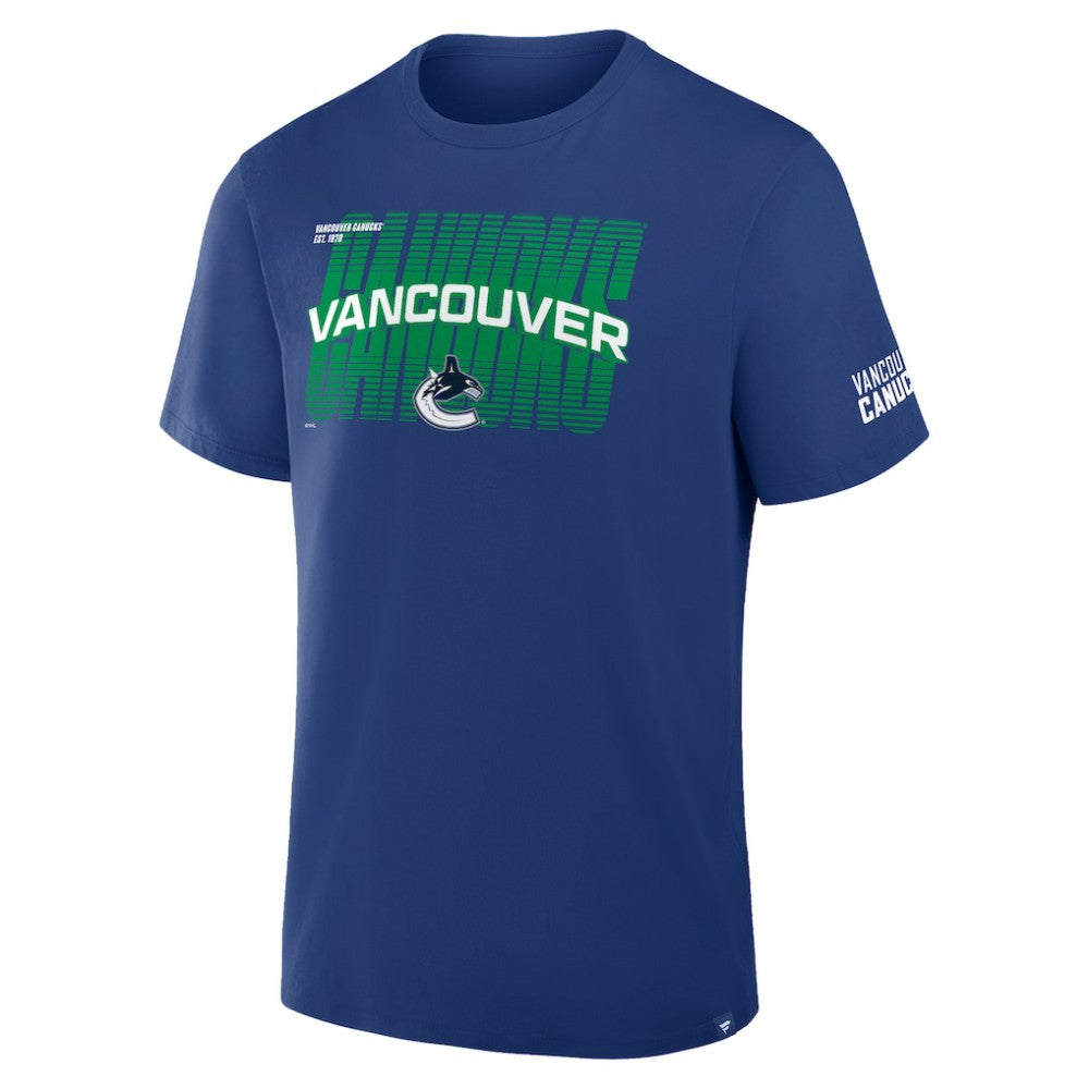 Vancouver Canucks Fanatics Team Vision Legacy T-Shirt Discount