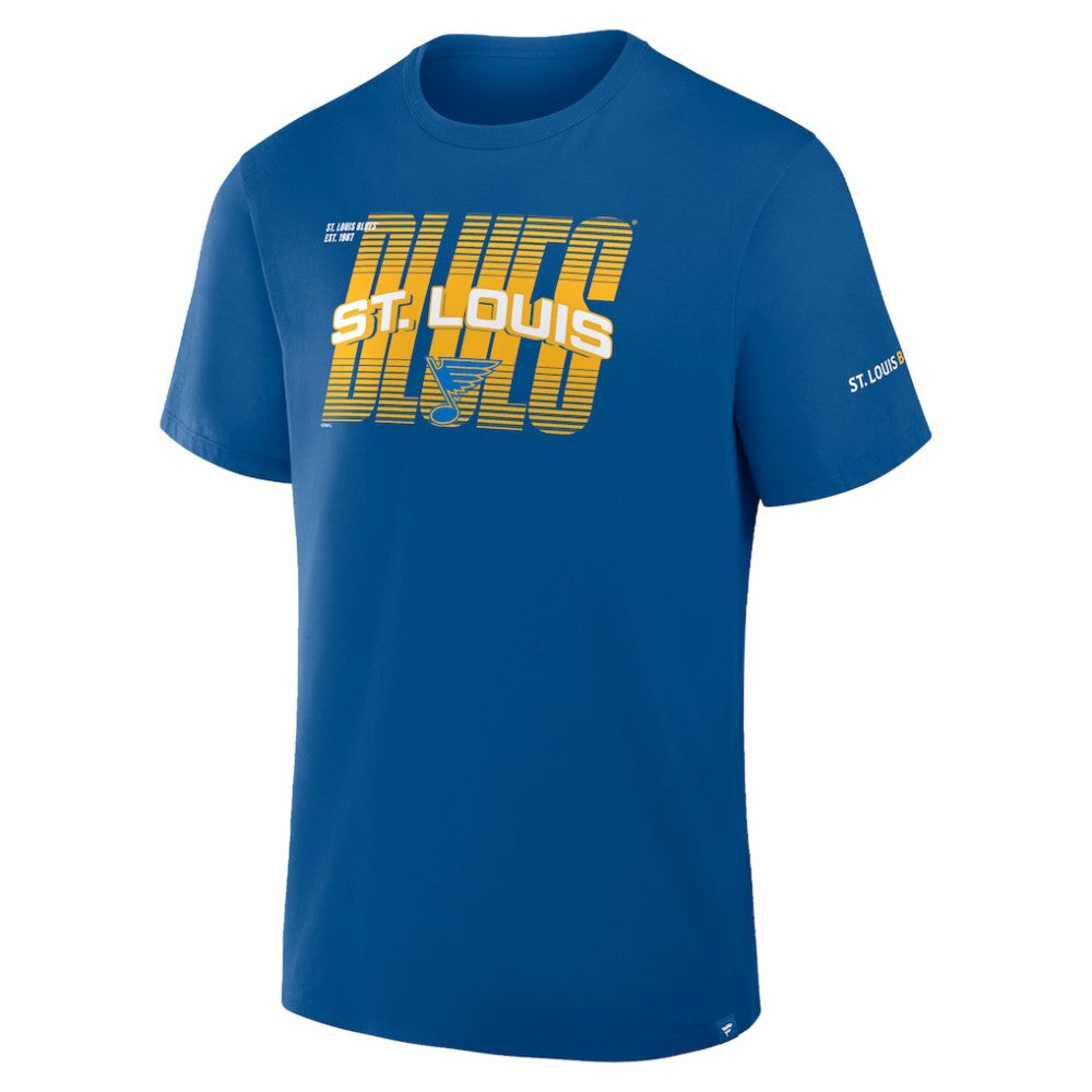 St. Louis Blues Fanatics Team Vision Legacy T-Shirt Outlet