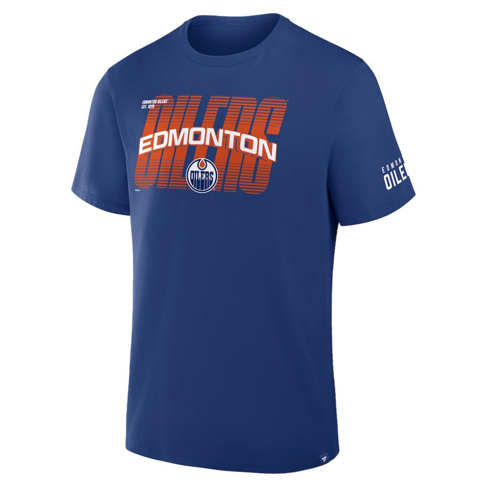 Edmonton Oilers Fanatics Team Vision Legacy T-Shirt Discount