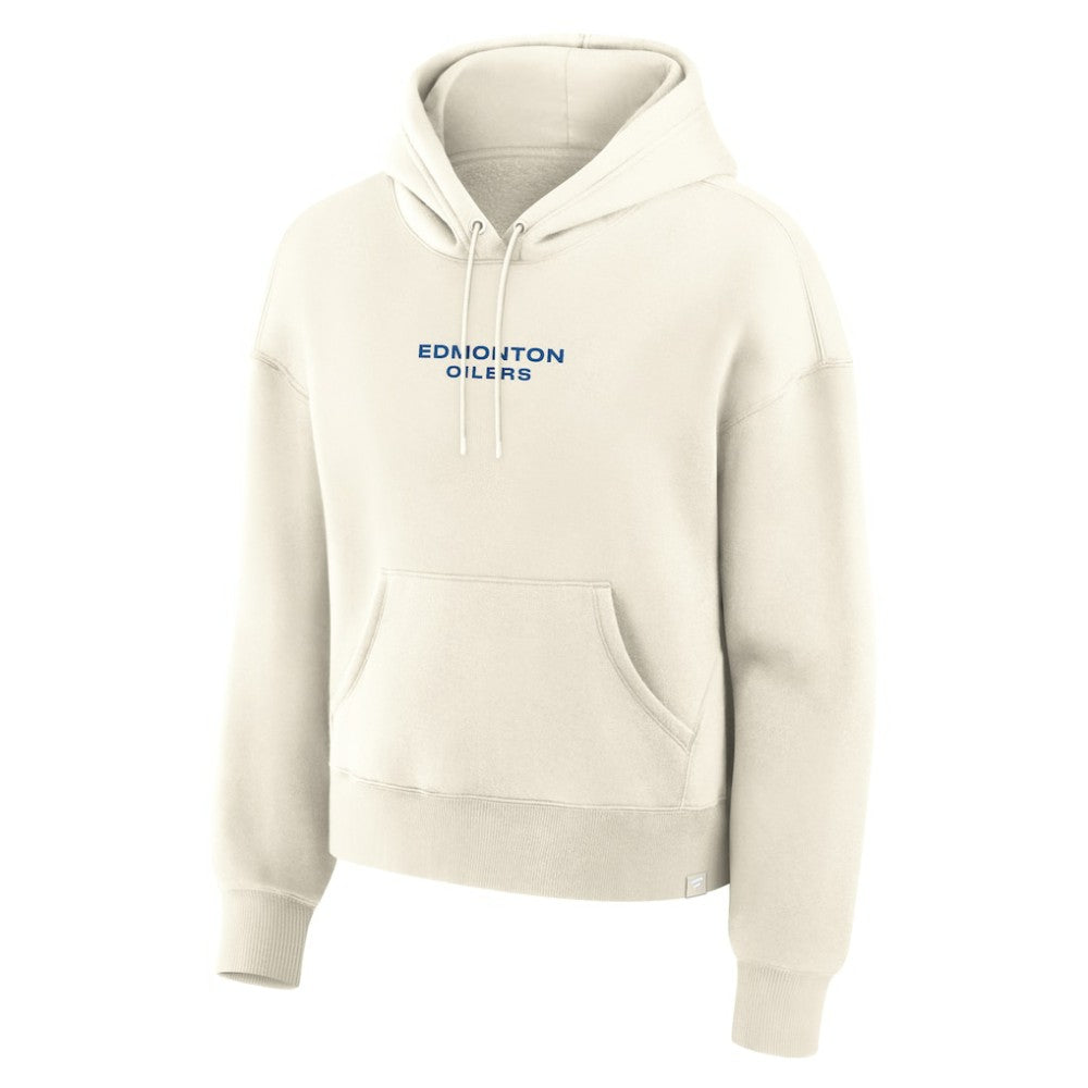 Edmonton Oilers Fanatics Women's Neutral Zone Legacy Hoodie On Sale