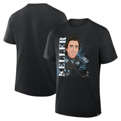 Clayton Keller Utah Mammoth Fanatics Caricature Player T-Shirt Sale