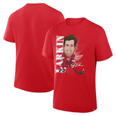 Dylan Larkin Detroit Red Wings Fanatics Caricature Player T-Shirt Online