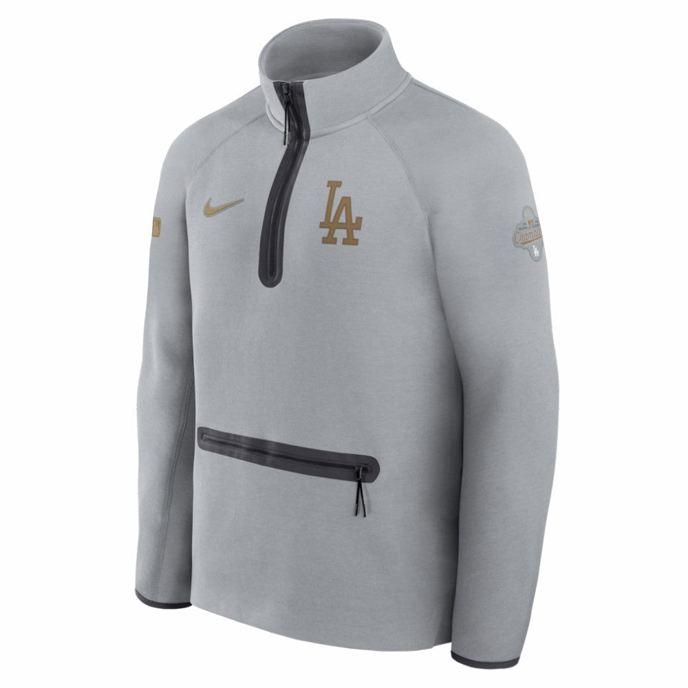 Los Angeles Dodgers Nike 2026 Gold Collection Tech Fleece Half-Zip Pullover | MLB For sale