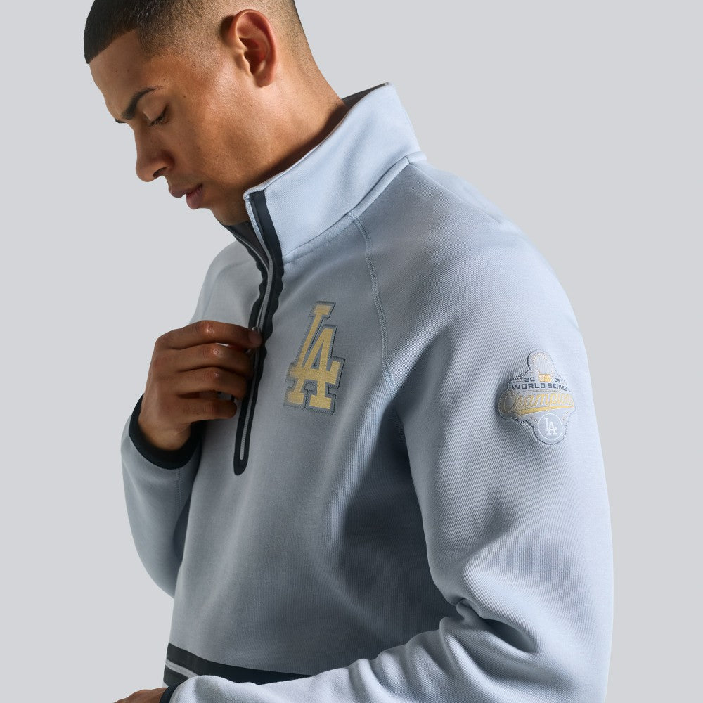 Los Angeles Dodgers Nike 2026 Gold Collection Tech Fleece Half-Zip Pullover | MLB For sale