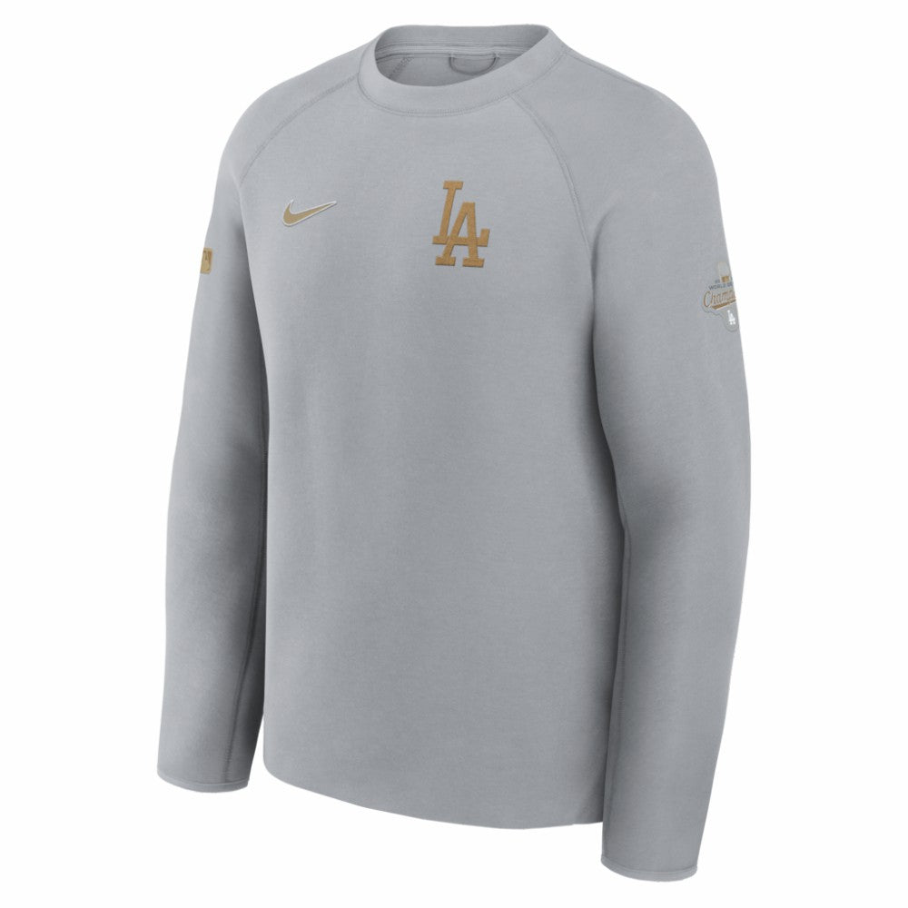Los Angeles Dodgers Nike 2026 Gold Collection Tech Fleece Sweatshirt | MLB Online