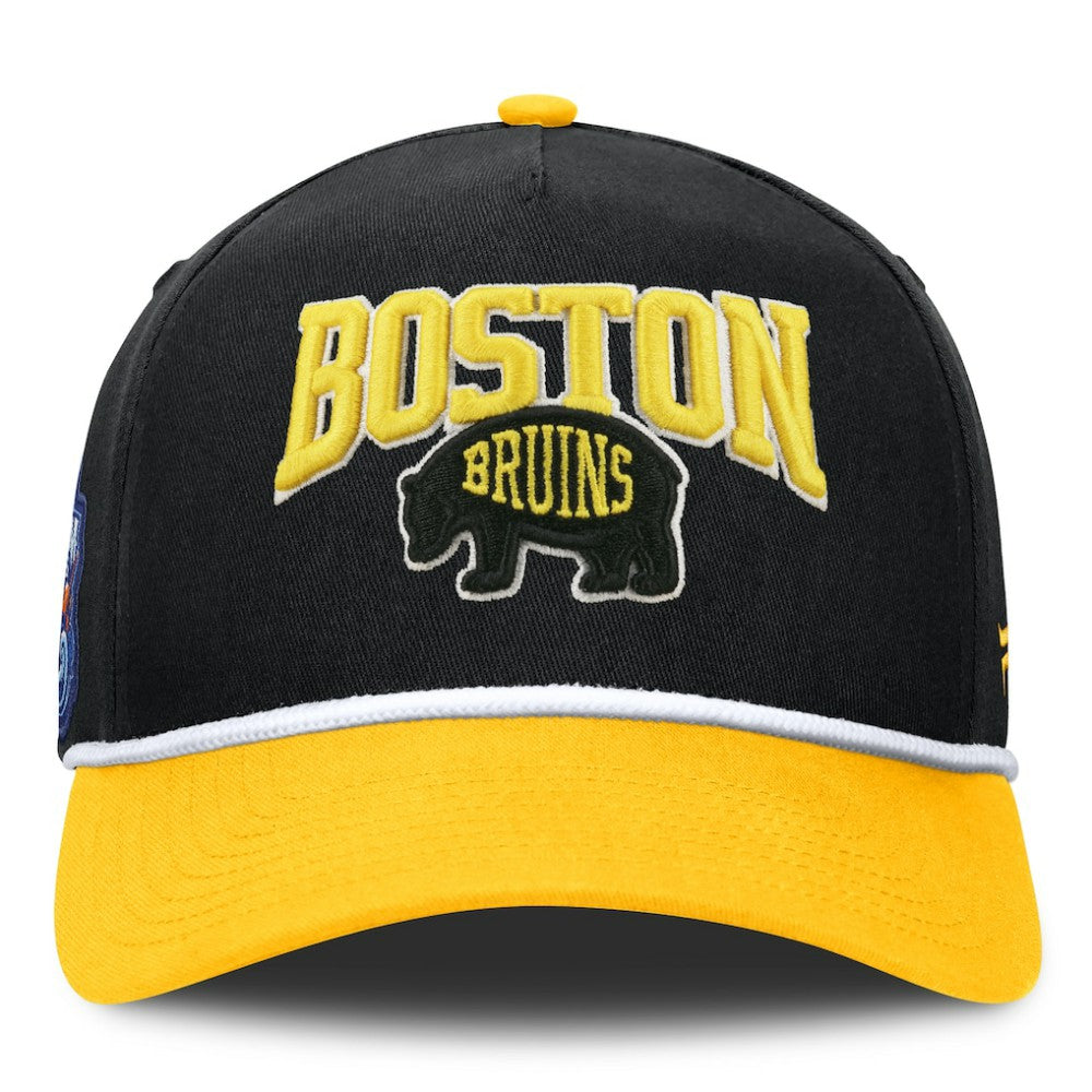Boston Bruins Fanatics 2026 NHL Stadium Series Authentic Pro A-Frame Adjustable Hat Discount
