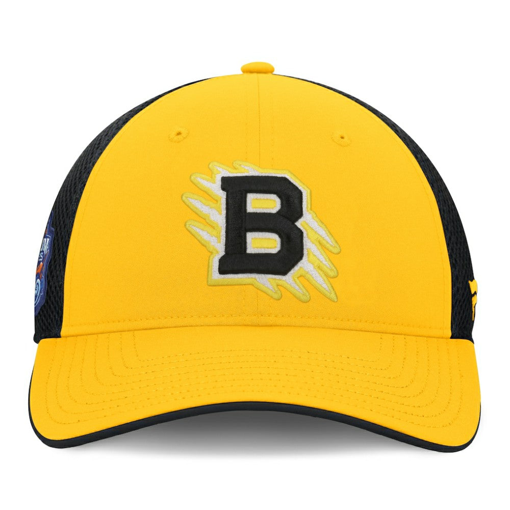 Boston Bruins Fanatics 2026 NHL Stadium Series Authentic Pro Adjustable Trucker Hat Outlet