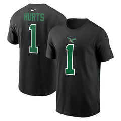 Philadelphia Eagles Nike Jalen Hurts  Player Name & Number T-Shirt