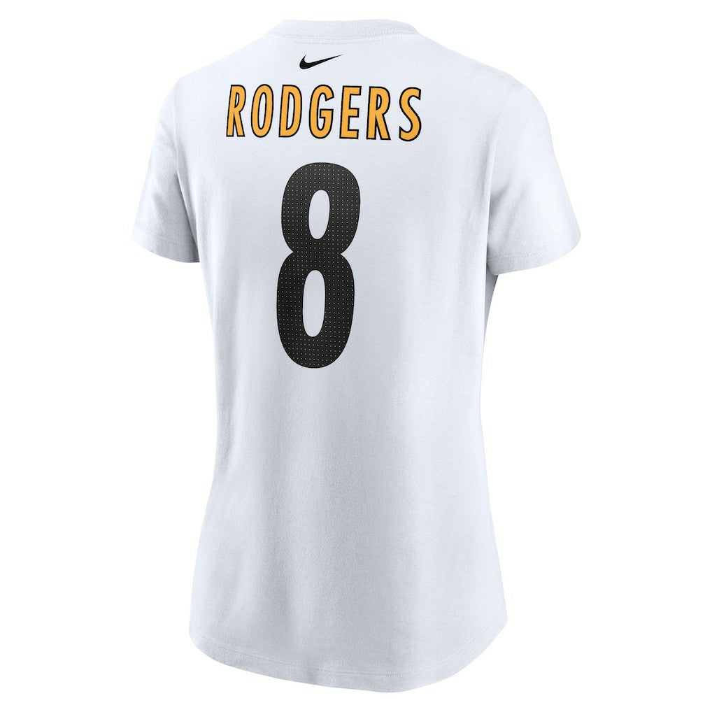 Pittsburgh Steelers Nike Aaron Rodgers  Women's Name & Number T-Shirt