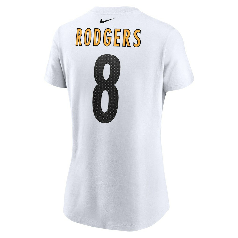 Pittsburgh Steelers Nike Aaron Rodgers  Women's Name & Number T-Shirt