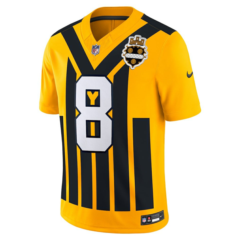 Pittsburgh Steelers Nike Aaron Rodgers  Alternate Vapor F.U.S.E. Limited Jersey